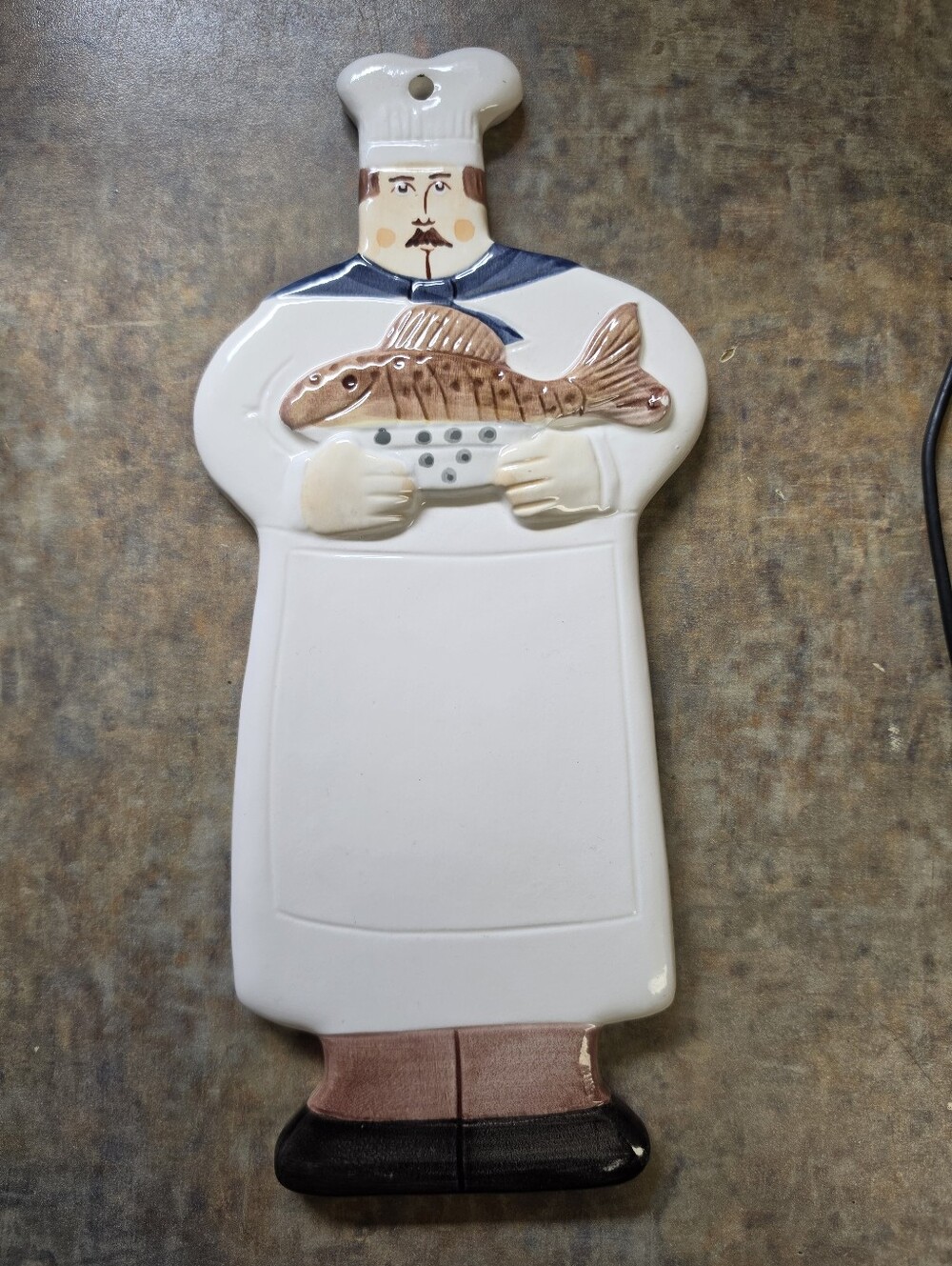 Vintage 1983 Sigma Tastesetter "Les Artisans" Ceramic Plaque